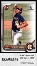 2022 1st Bowman BD-120 Michael Knorr   Houston Astros   Baseball Card