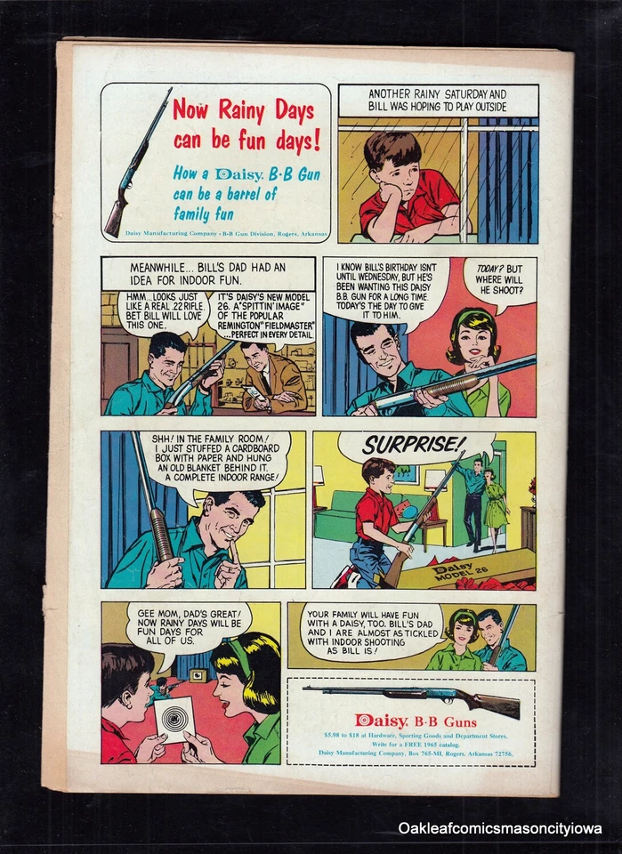 Кот Феликс No12 Dell Comics мультфильм 1965 VG-F NO2 - Изображение 2 из 2