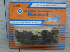 Roco Minitanks WWII US M1-A3 120mm Anti Aircraft Artillery Howitzer Lot 5440K