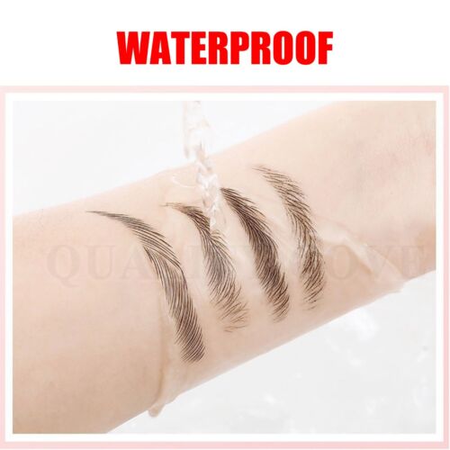 Eyebrow Tattoo Stick-On Sticker Hair-like Authentic Long Lasting Waterproof - Picture 3 of 17