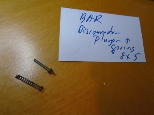 Browning BAR Rifle Disconnector Plunger & Spring