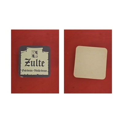 Zulte Oud Bruin Brewery Beer Mat Beer