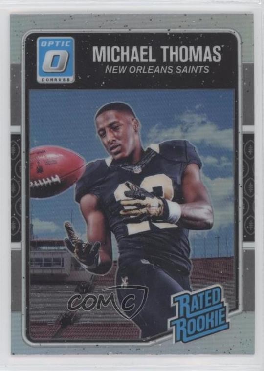 2016 Donruss Optic Rated Rookie Holo Michael Thomas #186 4r8