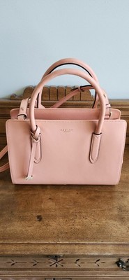 Radley London Arlington Court Coral Pink Leather Handbag