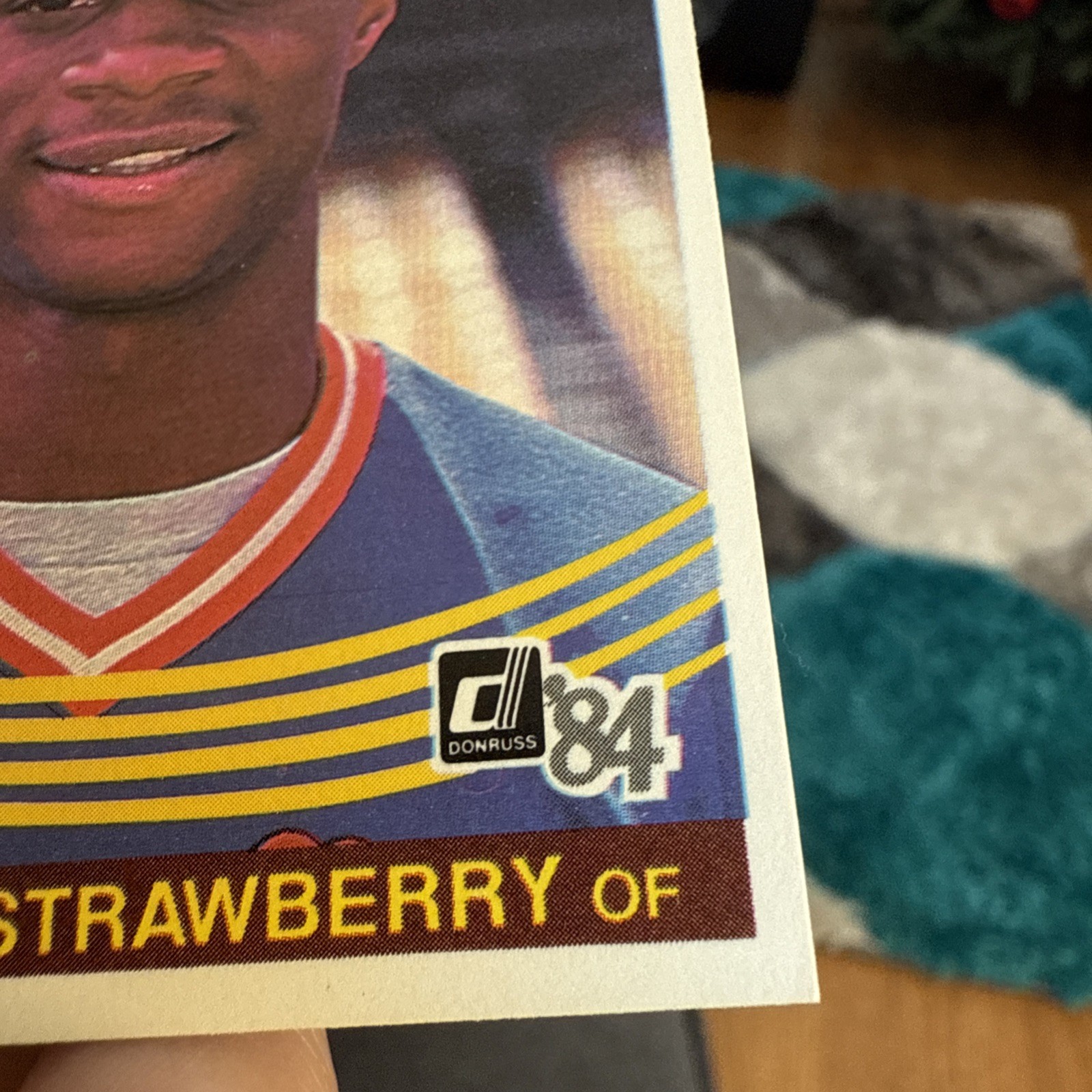 1984 Donruss #68 Darryl Strawberry New York Mets Rookie Card RC Stunner Razor Sh