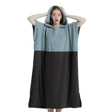 Surf Poncho Towel Poncho Quick-Dry Towel Hoodie Microfiber Beach Robe Changing P