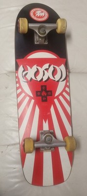 Vintage Black Label Christian Hosoi ''Red Kross'' Complete Skateboard