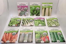 Organic Ferry Morse Seeds Assortment (Look At Description Please)