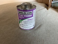 Weld-On P-70 Purple Primer Industrial Grade Ultra Low VOC - 1 Qt 32 fl oz 