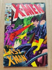 X-Men 59 1969 Neal Adams Art VG Sentinels Cyclops Havok Scarlet Witch Uncanny
