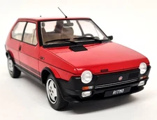 MCG 1/18 - Fiat Ritmo TC 125 Abarth 1980 (Strada) Red Diecast Scale Model Car