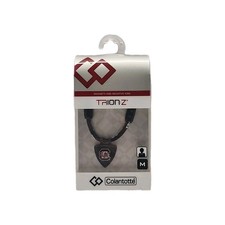 Trion Z Magnetic Gamecocks Necklace Med NCAA Negative Ions Sport Tag New Black