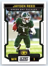 2023 Score #363 Jayden Reed RC - Green Bay Packers