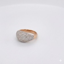 18K ROSE GOLD 1.6CT DIAMOND RING