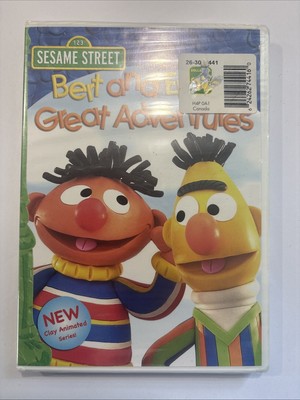 Sesame Street: Bert and Ernie's Great Adventures ~ DVD Video ~ Animated Show