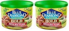 Diamond Almonds Spicy Pickle Resealable Can,Select Size Flavour Free Shipping