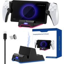 Charging Stand for PS Portal with RGB Light - Type-C Dock Station