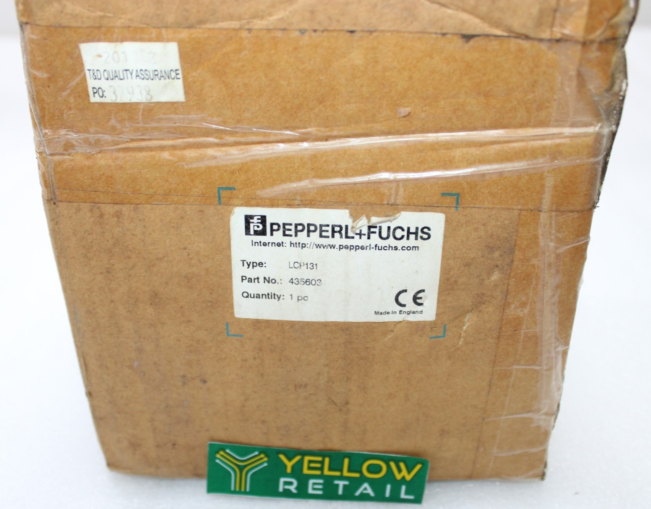 PEPPERL+FUCHS LCP131 EMERGENCY STOP PUSH BUTTON 420V 20A