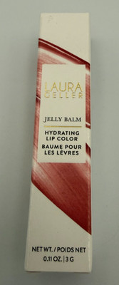 Laura Geller Jelly Balm Hydrating Lip Color - Just Peachy 0.11 oz / 3g - NIB