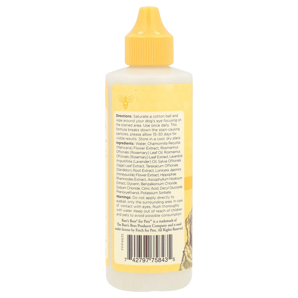 Tear-Stain Remover with Chamomile, For Dogs, 4 fl oz (118 ml) - Image 2 of 2