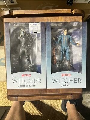 McFarlane Toys The Witcher (Netflix) Geralt Of Rivia & Jaskier 7'' Action Figures