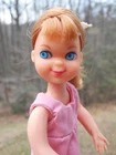 Vintage Barbie TITIAN TUTTI DOLL NIGHT NIGHT SLEEP TIGHT #3553 IN PINK NIGHTGOWN