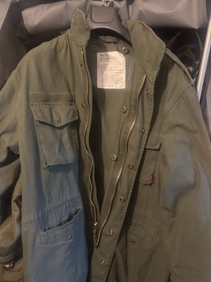 Rothco M65 Field Jacket Oliv In Gr. M - Modifiziert