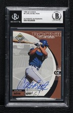 BAS 1999 Upper Deck UD Choice Rookie Class Carlos Beltran #9 BGS Authentic 3c7