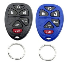Replacement Key Fob Shell Keyless Entry Remote Car Key Fob Case Black  Blue