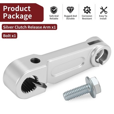 Silver Clutch Release Arm 23271-20902 For Suzuki Quadsport Z400