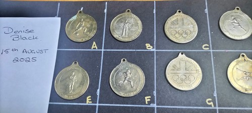 Smiths Commemoration Of The History Of The Olympic Games 1896 1984 (8 Medals) - Picture 4 of 4