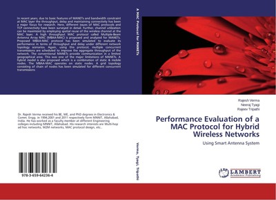 Performance Evaluation of a MAC Protocol for Hybrid Wireless Networks Buch 2014