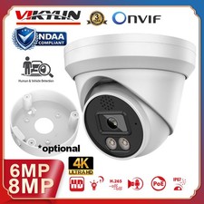 Vikylin 4K 8MP 6MP Security IP Camera POE IR 2-Way Audio Onvif Indoor RTSP Lot