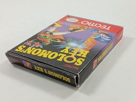 SOLOMON S KEY NINTENDO NES PAL-B EEC (COMPLETE - GOOD CONDITION OVERALL)