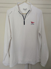 US Open LACC 2023 Peter Millar Quarter Zip White Mens L