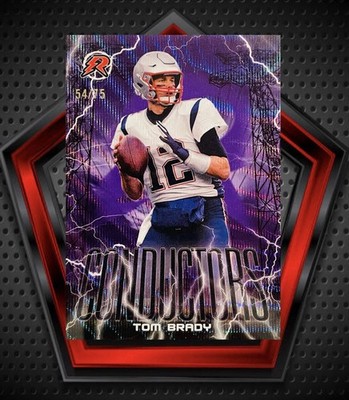 Tom Brady *54/75* 2024 Topps Resurgence Conductors Purple #C-11 Patriots NFL