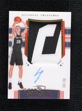 2019 National Treasures FOTL Stars & Stripes 30/30 Luka Samanic Patch Auto 01wi