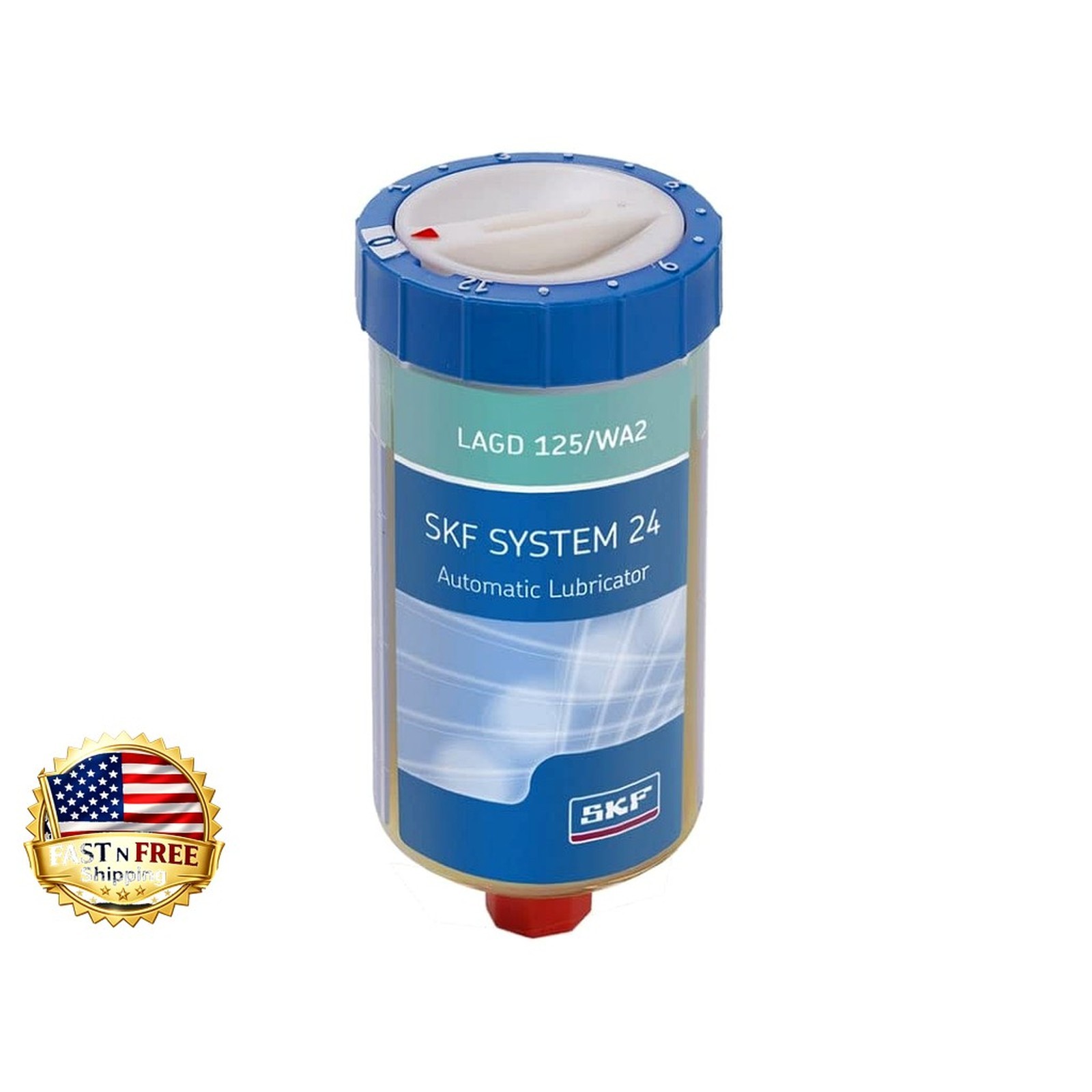 SKF LAGD 125/WA2 Automatic Grease Lubricator EP Cartridge 125ml Single