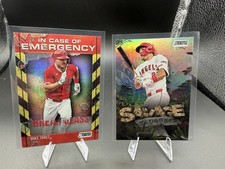 2025 Stadium Club Mike Trout Savage Slugger And In Case Of Emergency