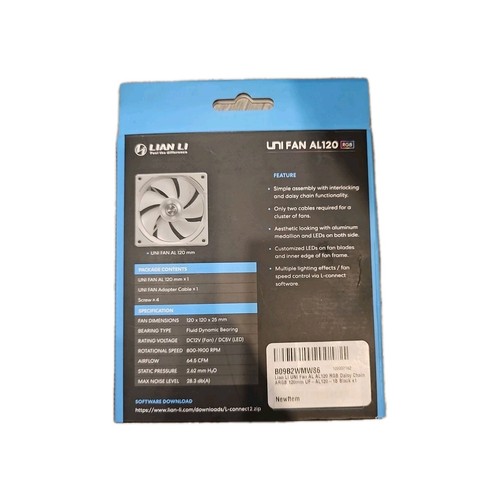 Lian Li UNI FAN AL Series 120mm fan - Single - White - Bild 2 von 2