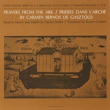 Marian Seldes - Prayers from the Ark: French and English Poems New CD 