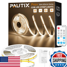 PAUTIX COB LED Strip Light 3780LEDs,Super Bright 8000Lumen 4000K Natural White 2