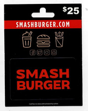 Tarjeta de regalo Smashburger - 2019 - Restaurante de hamburguesas - Coleccionable - Sin valor