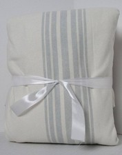 Pottery Barn Riviera Striped Blackout Curtain, 50" x 108" Porcelain Blue NWT