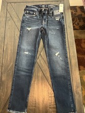 Hollister Advanced Stretch Skinny Jeans 28 x30 Blue Denim Stretch NEW NWT