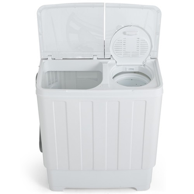 #ad 30lbs Portable Washer Twin Tub Washer Dryer Combo Semi Automatic Washing machine $185.99