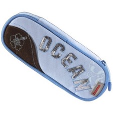 Hama Schlamper-Mäppchen Ocean Schul-Mäppchen Federmäppchen Stifte-Etui Rolle Box