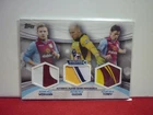 TOPPS PREMIER GOLD 2013 TRIPLE MEMORABILIA SWATCH /20 WEIMANN GUZAN TONEV RARE