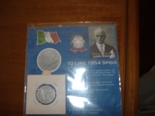 1954 10 lire rare collectible spl.