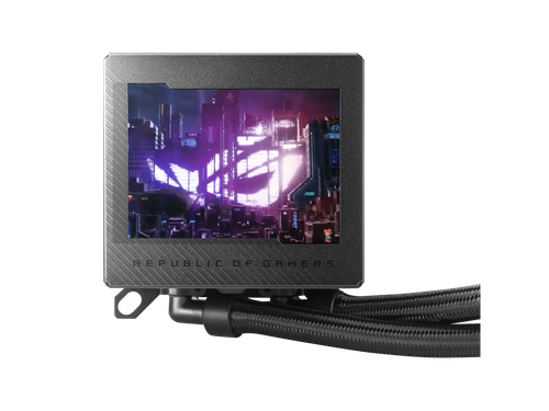 ASUS ROG Ryujin III 240 ARGB all-in-one liquid CPU cooler with 240mm radiator. - Afbeelding 3 van 5